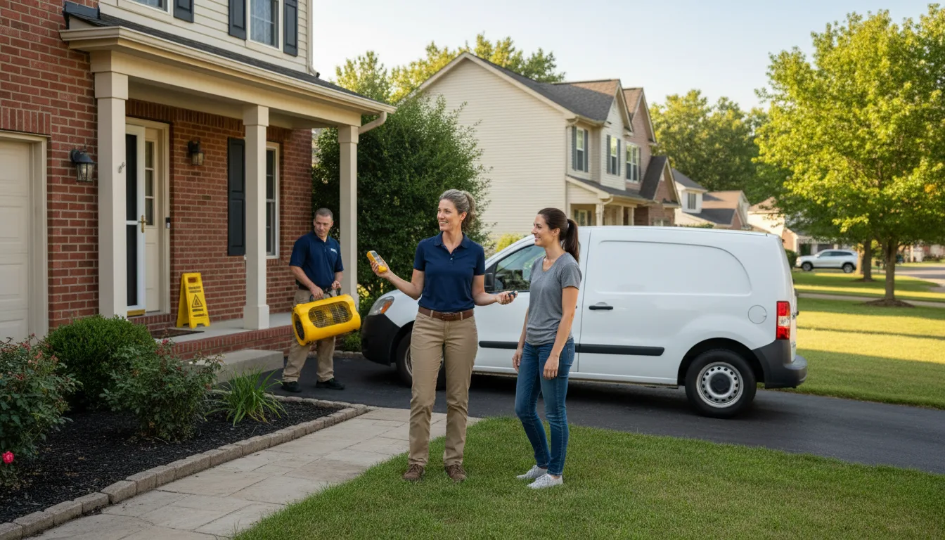 Water restoration image for Home Water Damage Repair in Dunn Center, ND